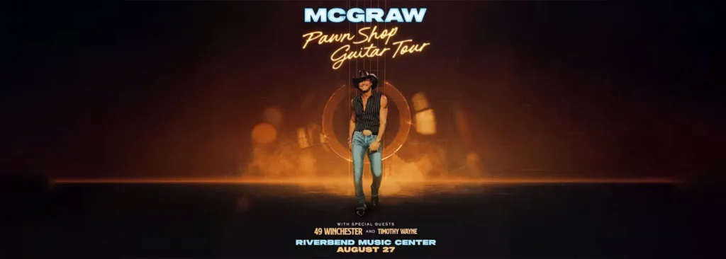 Tim McGraw & 49 Winchester at Riverbend Music Center
